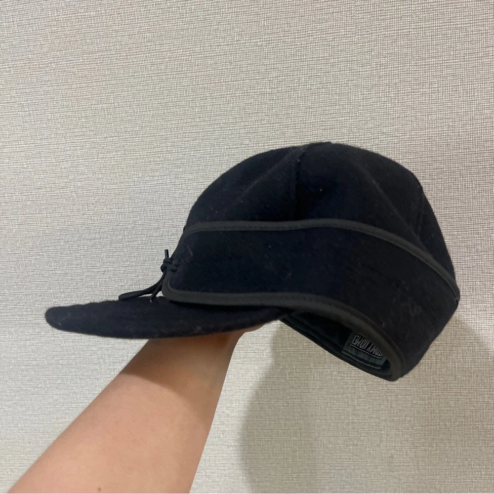 Vintage Leinenkugel’s Beer Stormy Kromer Cap, Black Size 7 5/8